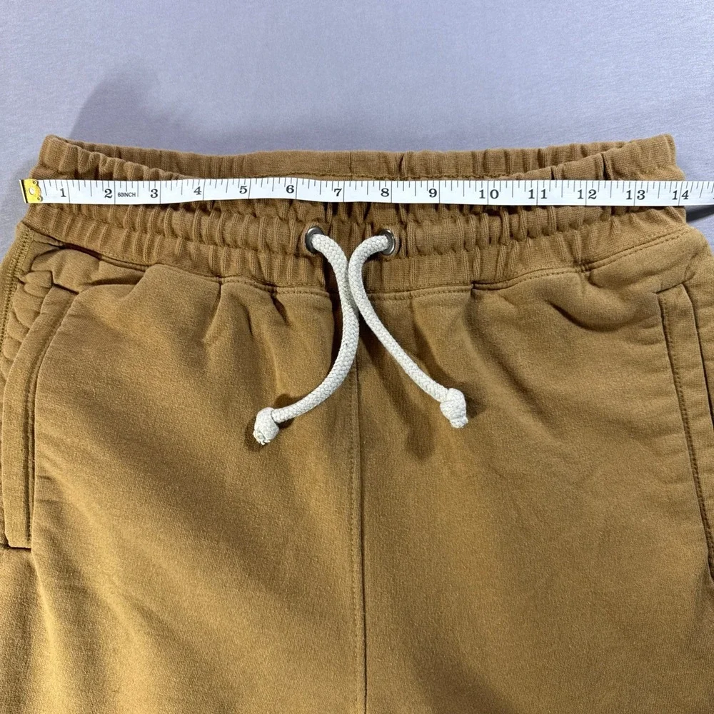 The North Face Heritage Patch Joggers Mens Small Brown Tan Fleece Sweatpants